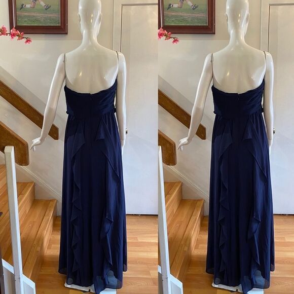 New BHLDN Cove dress navy - Picture 3 of 4
